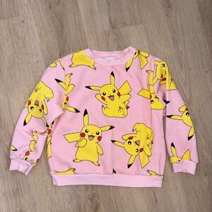 H&M Pink Pikachu Kids Sweater